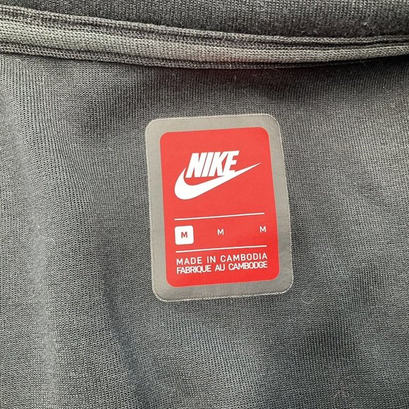 Nike Tech Fleece Men’s Half Zip Hoodie Navy Blue Kangaroo Pockets 884892-451 M - Picture 3 of 12